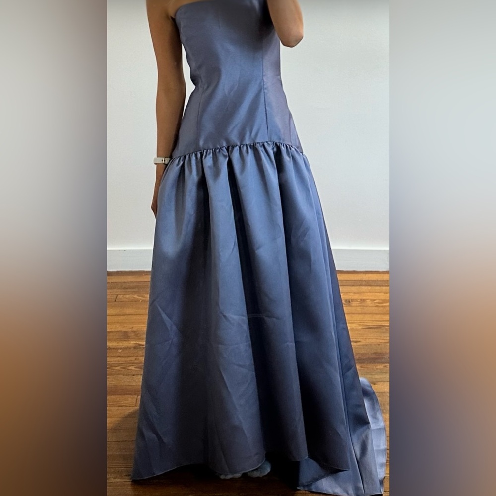 ALFRED SUNG Midnight Blue Wedding Guest/Bridesmaid/Formal/Prom Dress